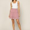 Women Skyes Are Blue Skirts | Ditsy Floral Mini Skirt