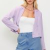 Women Skyes Are Blue Blazers | Double Breasted Crop Blazer