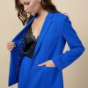 Women Skyes Are Blue Blazers | Recycled Structured Blazer