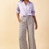 Women Skyes Are Blue Bottoms | Floral Palazzo Pants